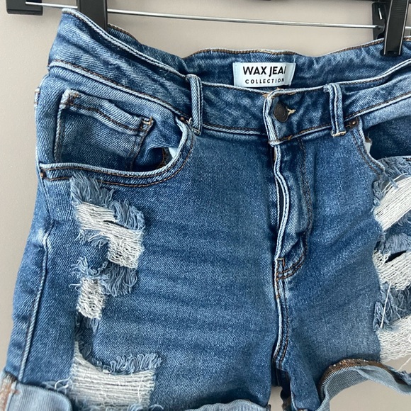 WAX JEANS COLLECTION SHORTS SIZE MEDIUM - Picture 3 of 6